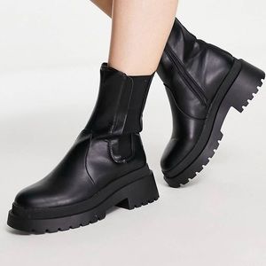 Topshop Kyle Chunky Chelsea Boots